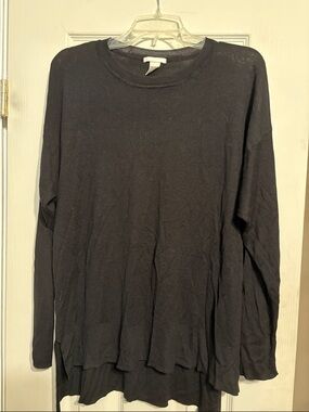 H&M Black Crewneck Sweater